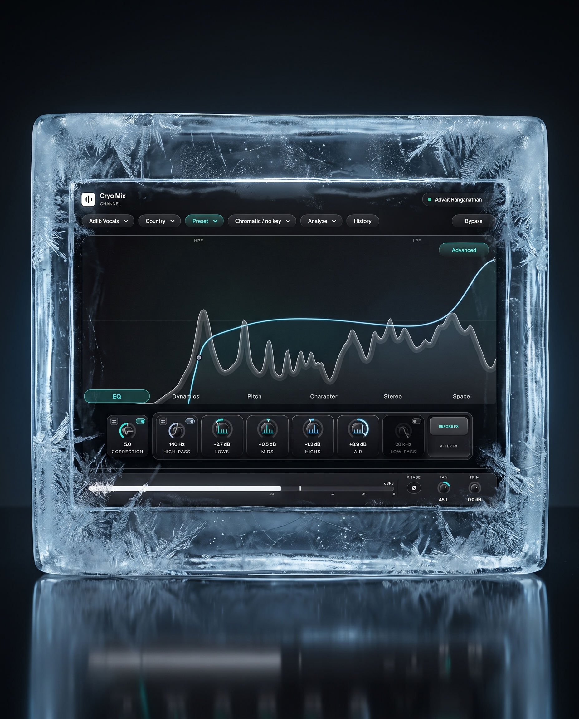 Cryo Mix Plugin EQ