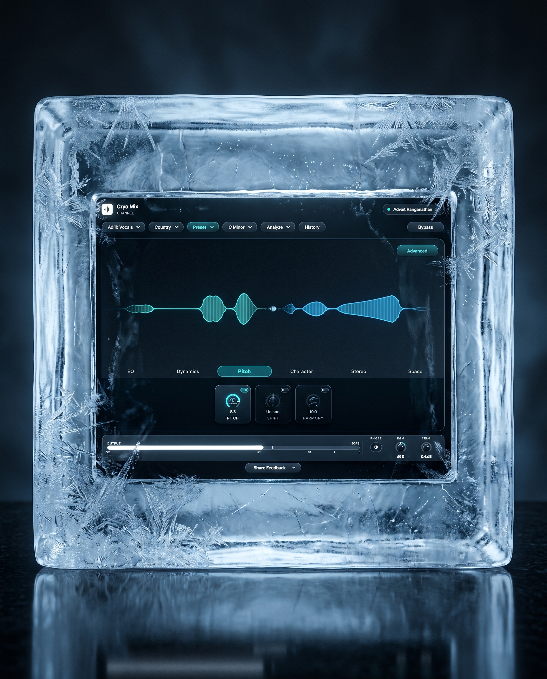 Cryo Mix Plugin Pitch