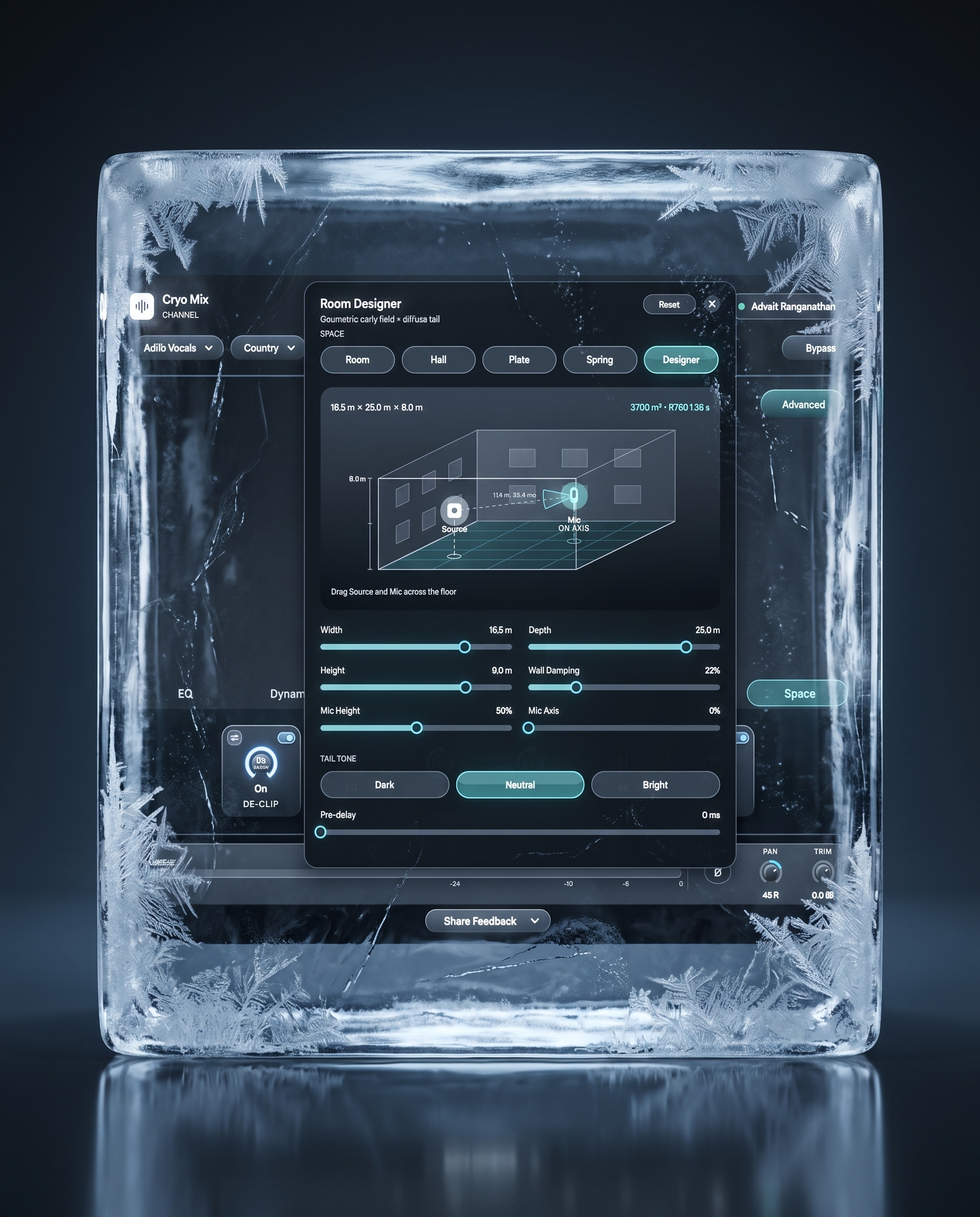 Cryo Mix Plugin Space